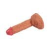 7.87 Inch Flesh Dual Density Dildo Adult Toys