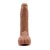 Dildo CHISA Dildo Liquid Silicone Moocher Brun