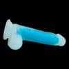 Dildo blue heart 1