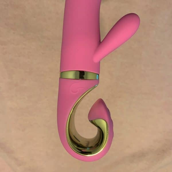 Vibratorius Gvibe. Silikoninis, rožinės spalvos, 6 skirtingi vibracijos režimai