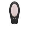 Porų vibratorius Satisfyer DOUBLE JOY BLACK